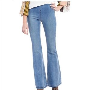 Free people high waist  flare jeans
